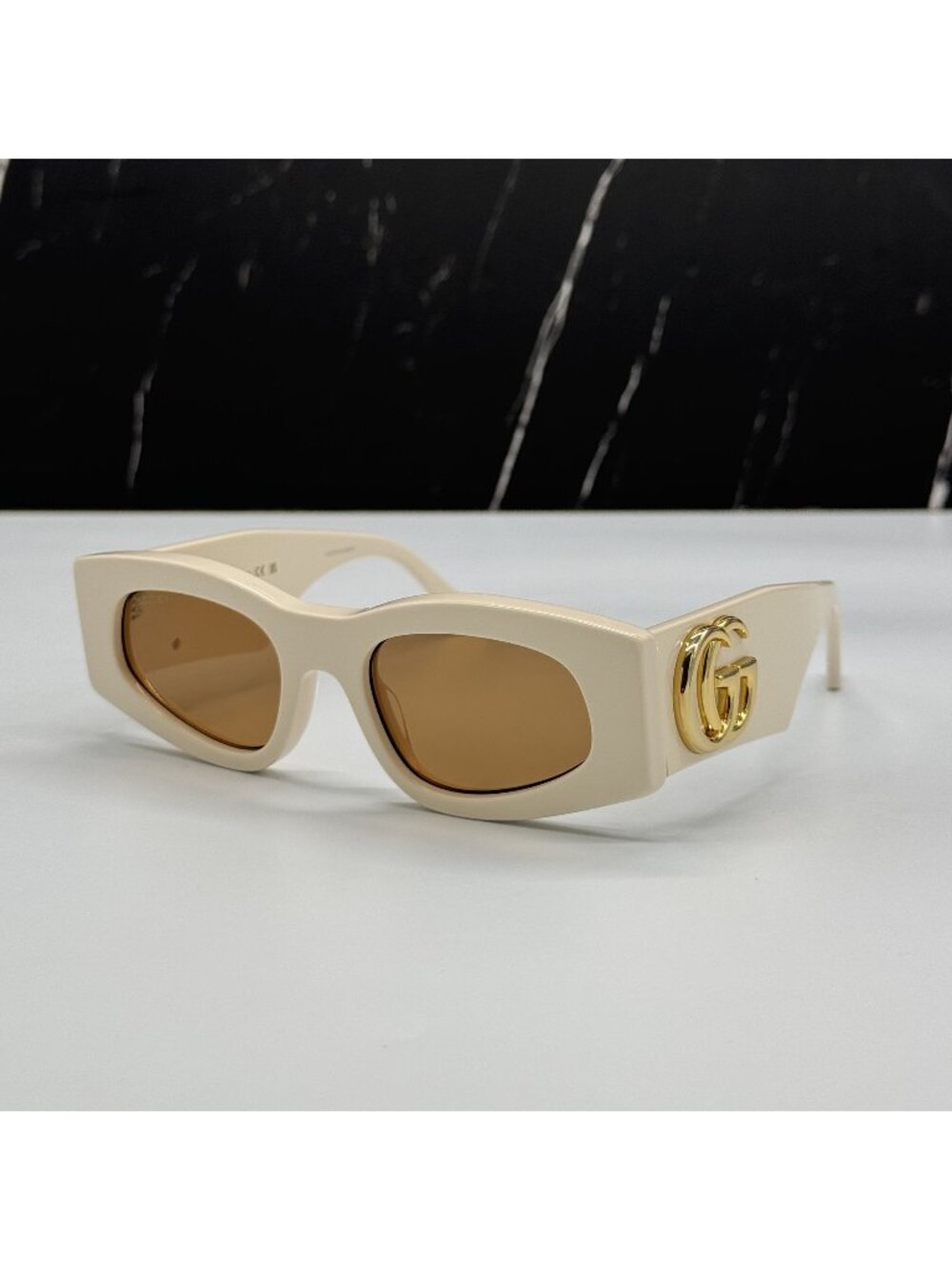 New Gucci Ivory Women Sunglasses GG1754S 003